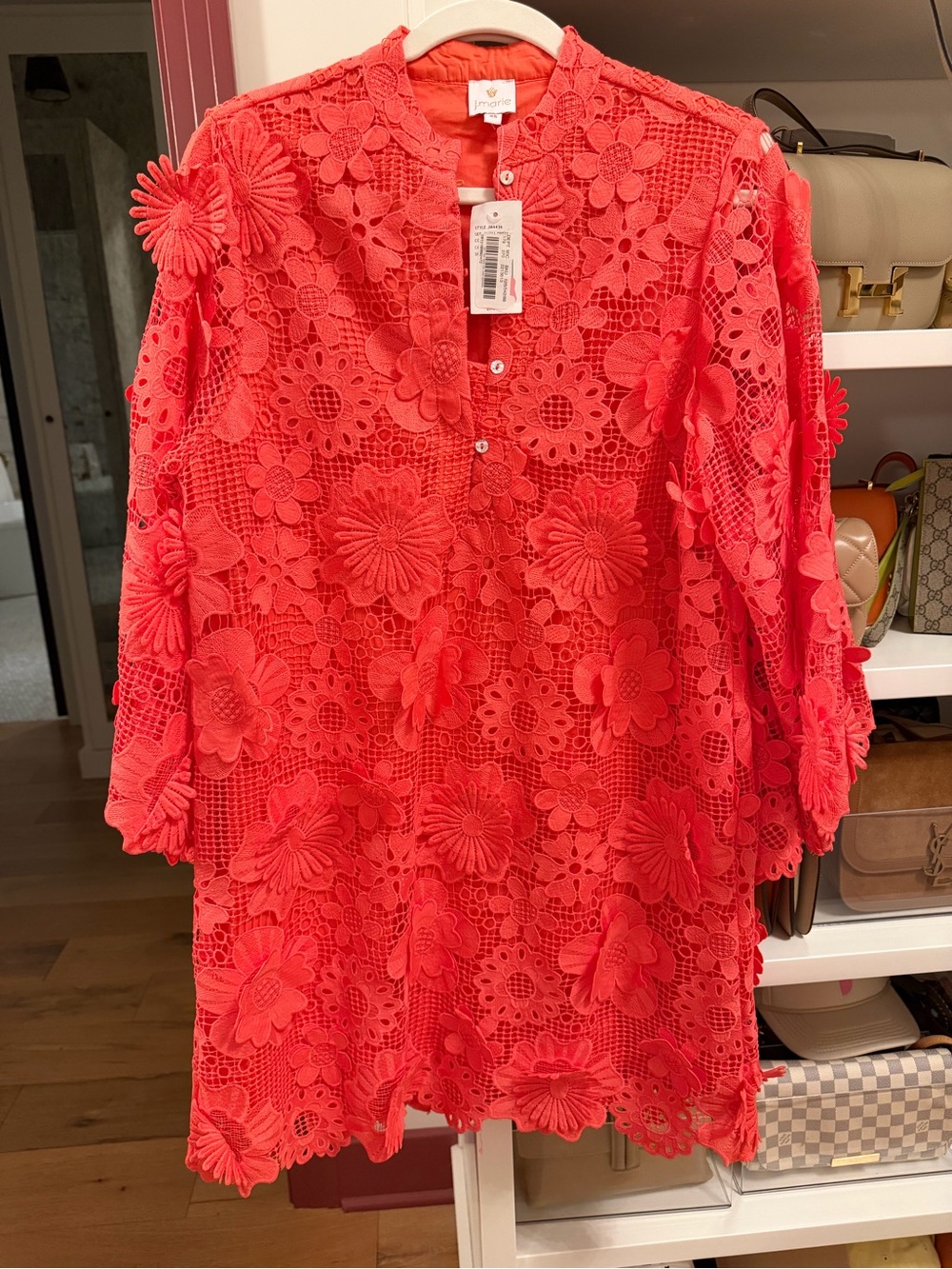 J.Marie Seraphina Coral Dress- Size XS and Small